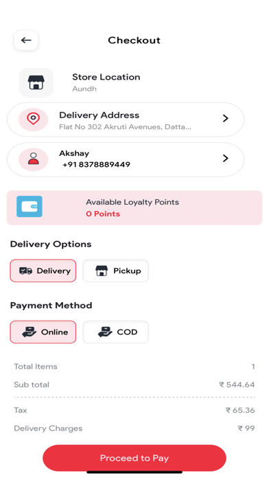 Food Junction Store Screenshot