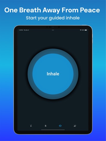 Breathing Exercises Lungs Test iPad screenshot
