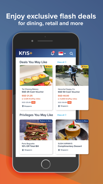 Kris+ by Singapore Airlines iPhone screenshot 7 - Lifestyle app