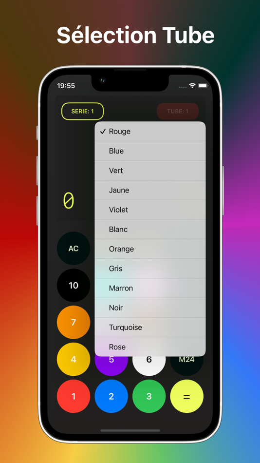 #3. FiberHue: Calculette (iOS) 由: madeny
