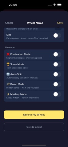 Spin Wheel: Realtime Decision Screenshot 9 of 10