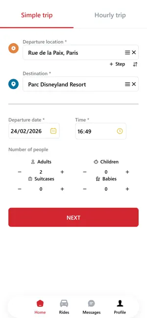 Private Driver Paris screenshot 1