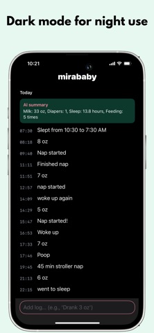 Mirababy - #1 AI Baby Tracker screenshot