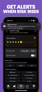 MigraineCast screenshot 3