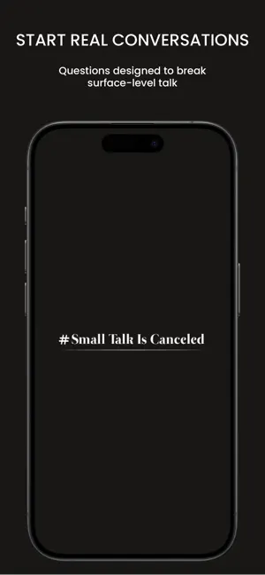 #Small Talk Is Canceled screenshot 1