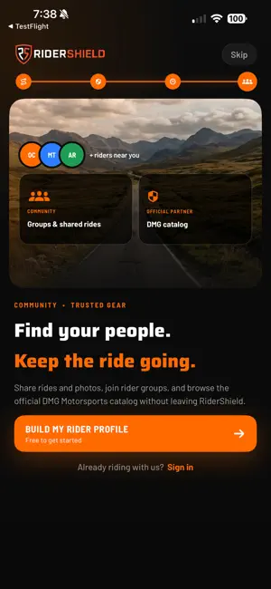 RiderShield screenshot 4