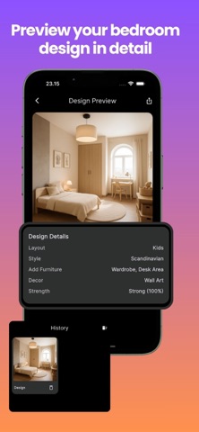 Bedroom Design AI Planner screenshot
