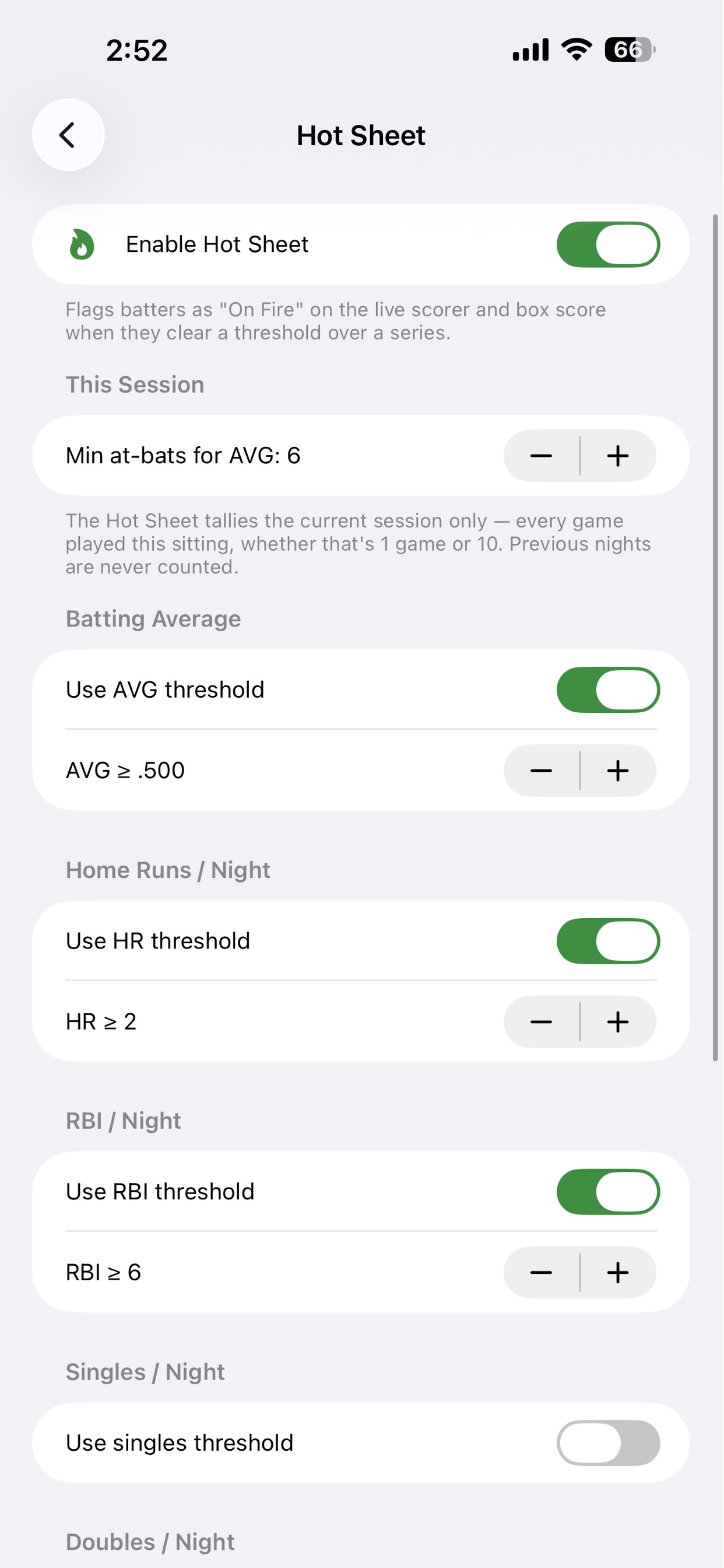 Screenshot 6 of Dartball Scorekeeper