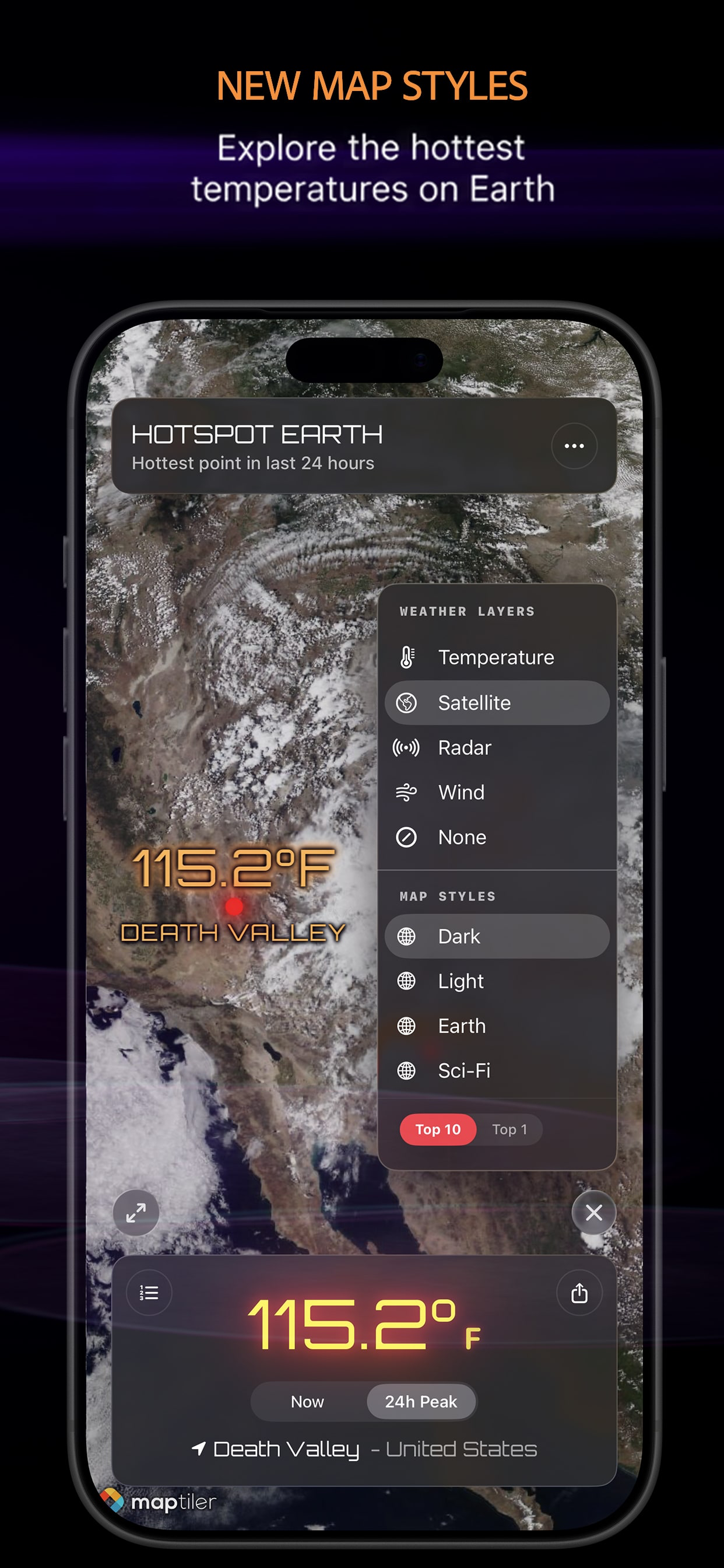 Hotspot Earth - Realtime Data screenshot 6