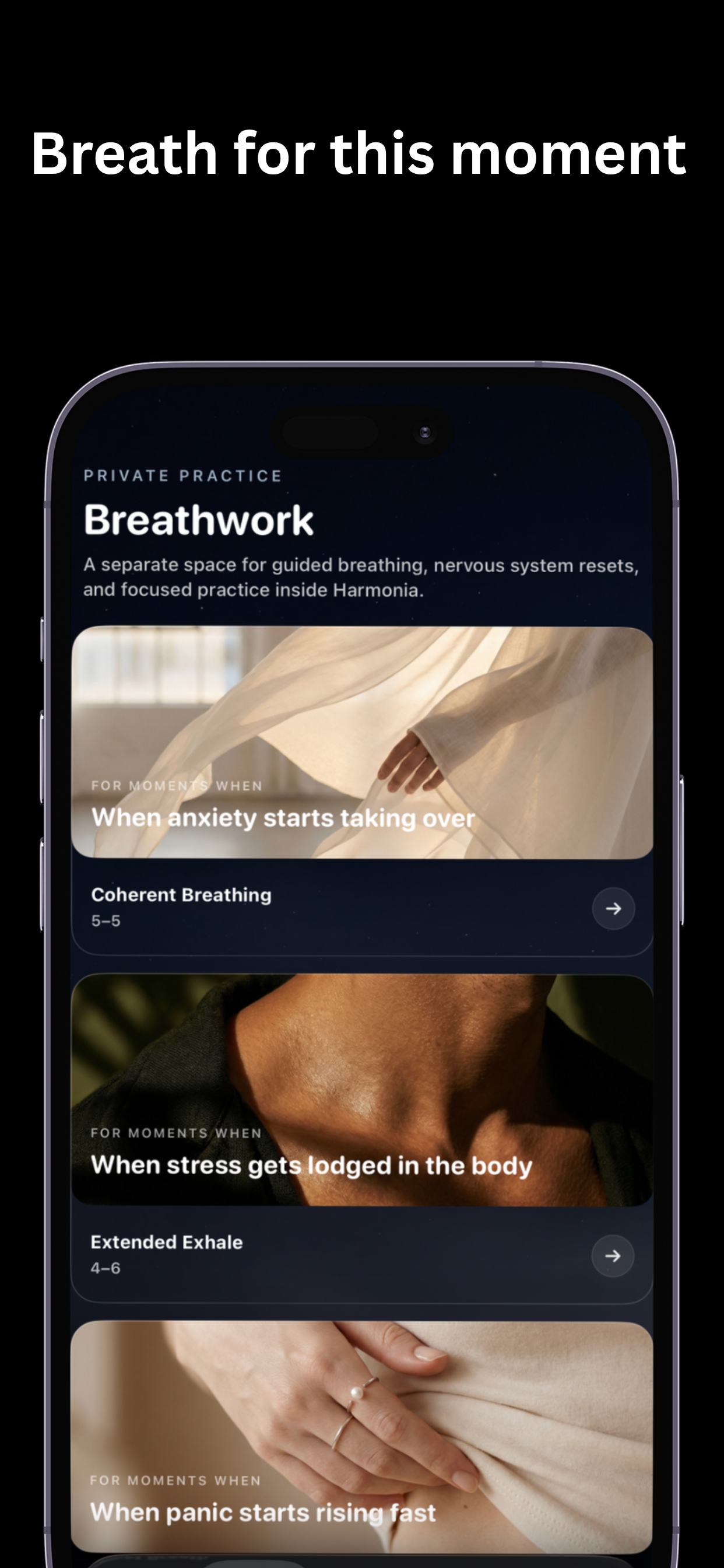 Harmonia: Meditation + Breath screenshot 3