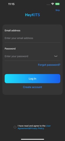 HeyKITS iPhone screenshot