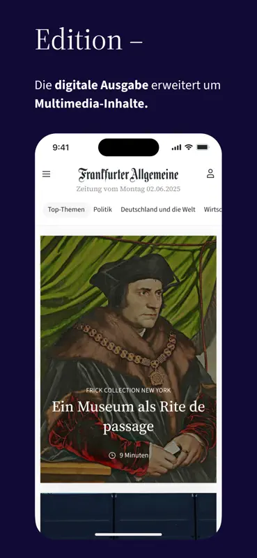 F.A.Z. Kiosk - App zur Zeitung screenshot 3 of 6