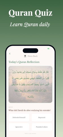 Deenback: Muslim self-control Screenshot 5 of 5