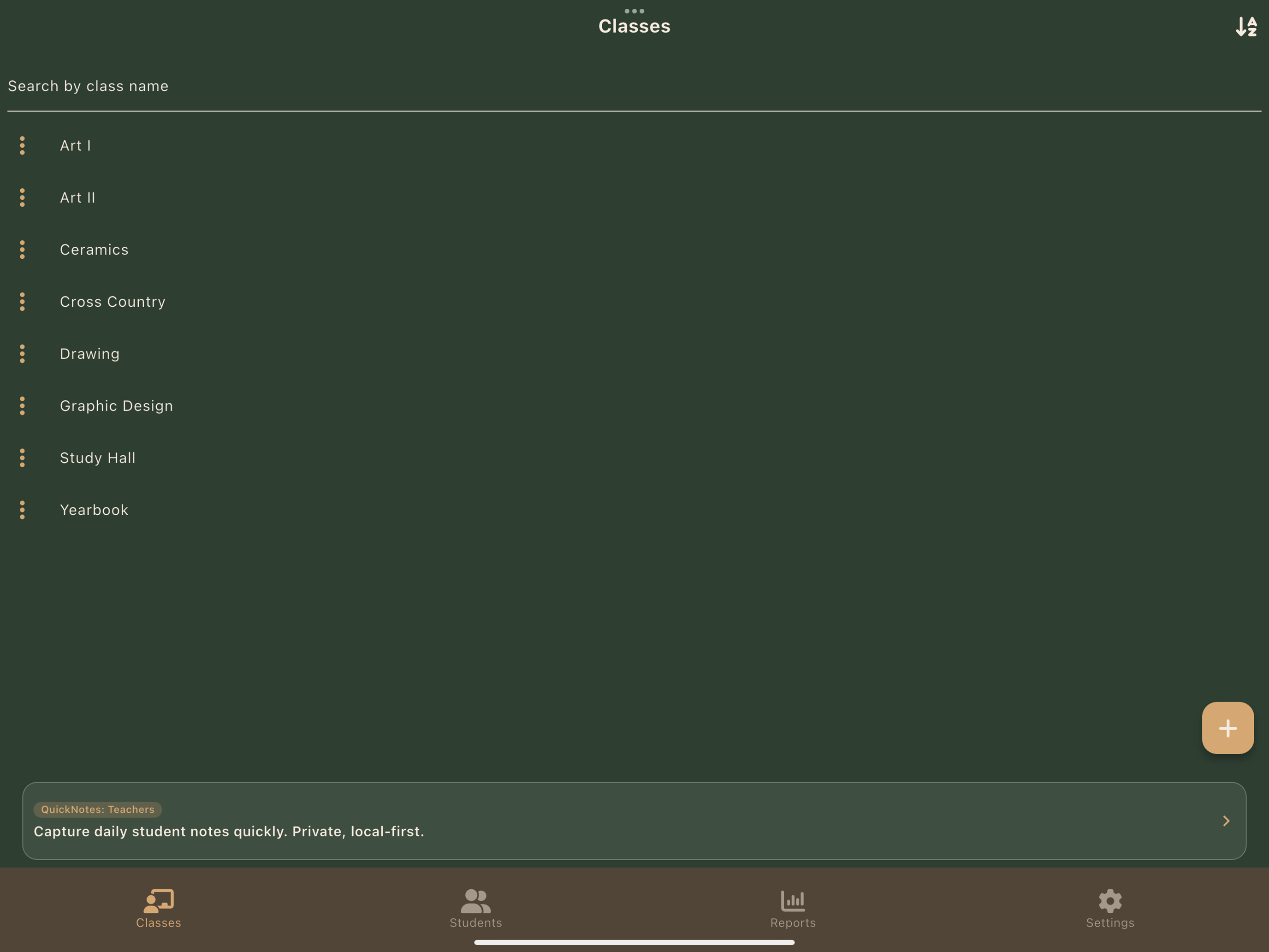 QuickNotes Teacher screenshot 4