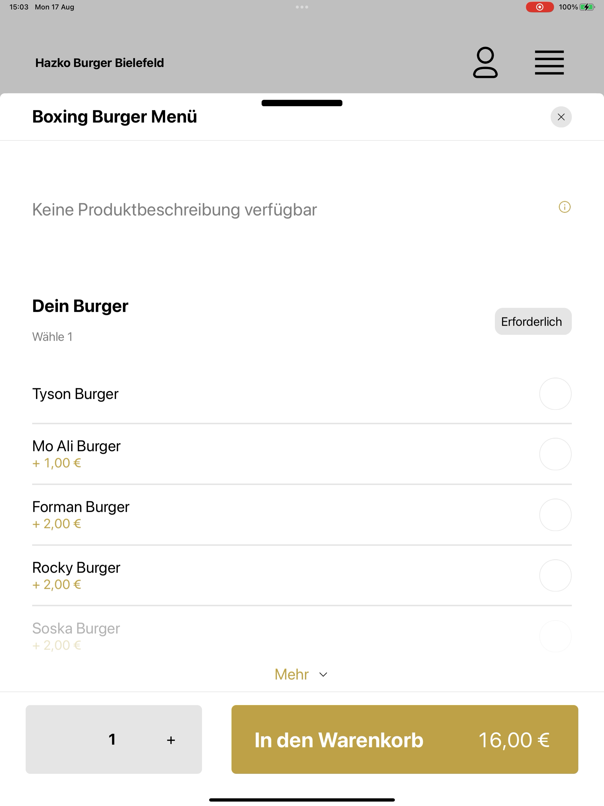 Hazko Burger Bielefeld screenshot 15