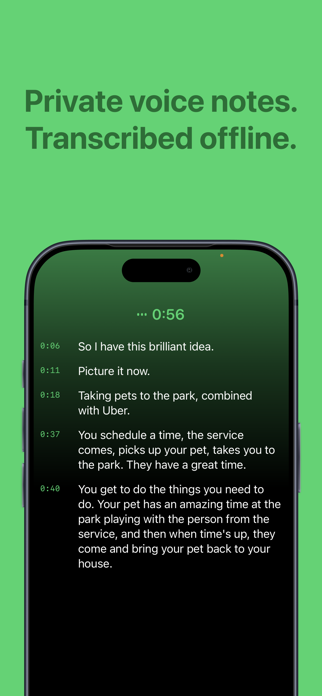 Koe - Voice Notes Screenshot 1 of 4
