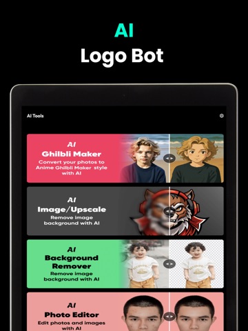Gaming Logo Maker Esports Logo iPad screenshot