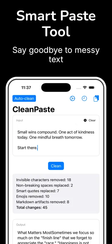 Clean Paste - Invisible Text screenshot 2