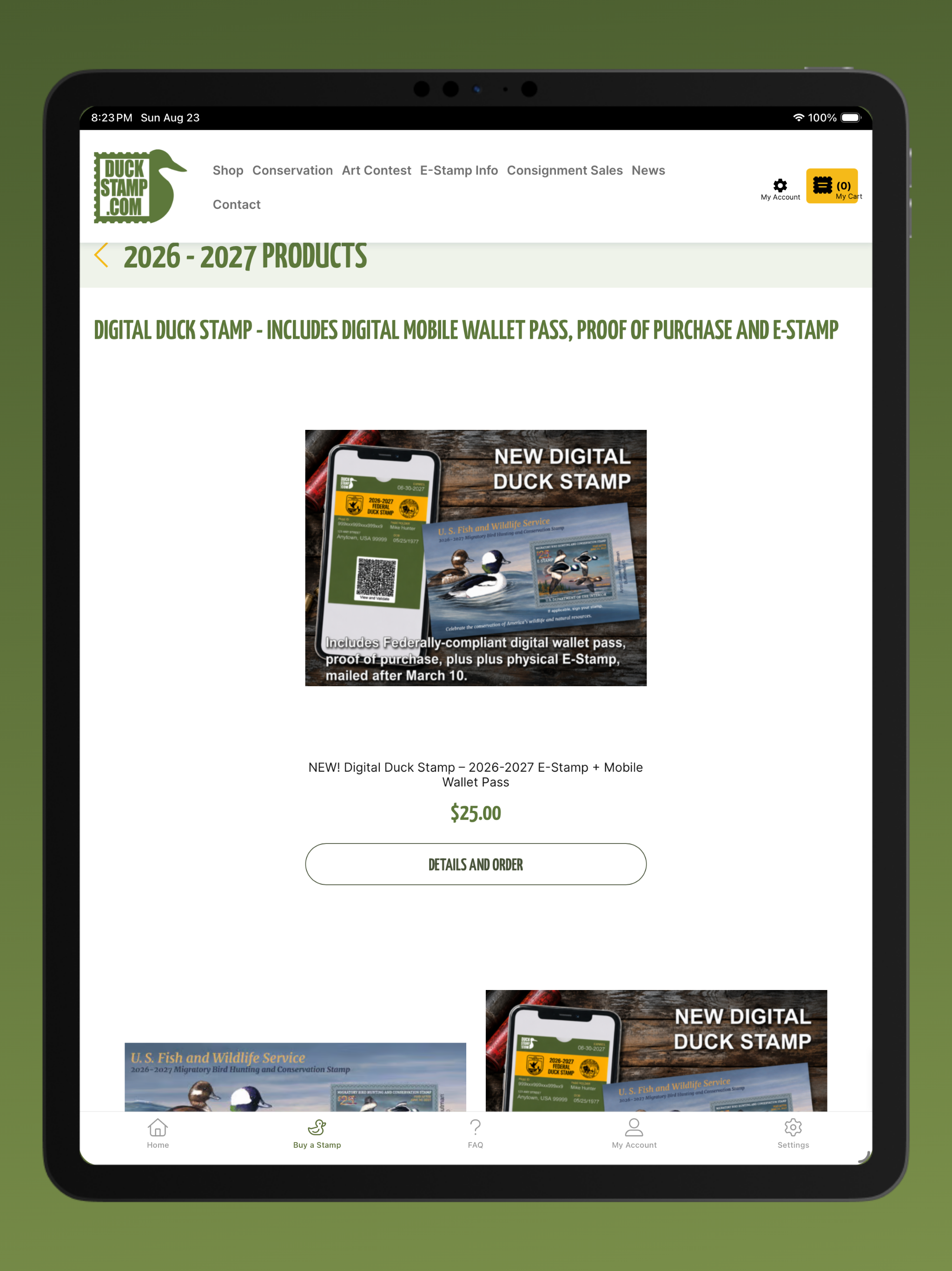 Duck Stamp screenshot 8
