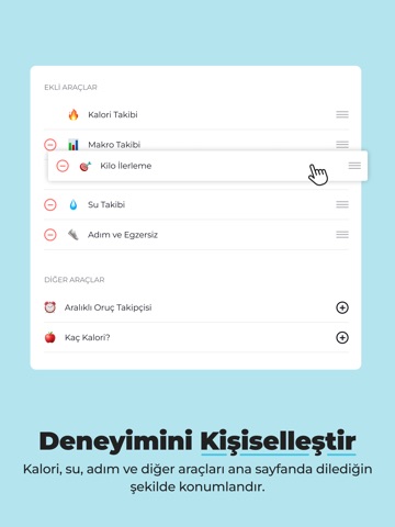Diyetkolik - Kalori Hesaplama iPad screenshot 8