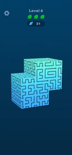 Cubedom: 3D Path Out Puzzle screenshot 4