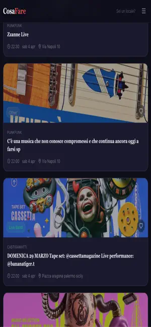 CosaFare screenshot 1