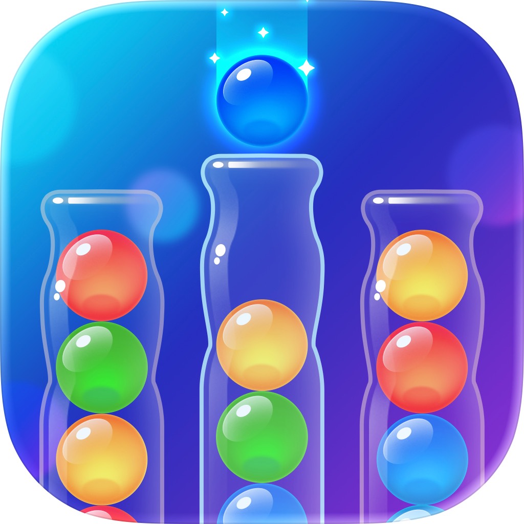 Apple App Store cover for Ball Sort: Color Relaxing