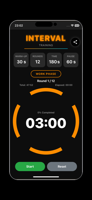 Interval Timer: HIIT - Tabata Screenshot 1 of 9