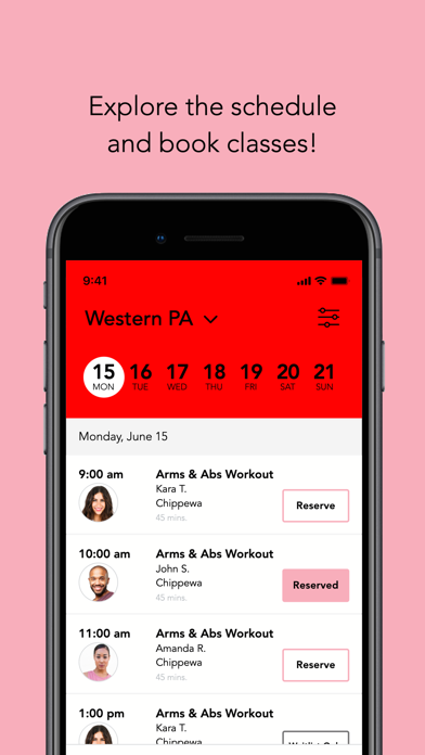 724 Cycle Studio iPhone screenshot 3 - Health & Fitness app