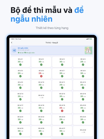 Ôn thi GPLX 2026 iPad screenshot 5