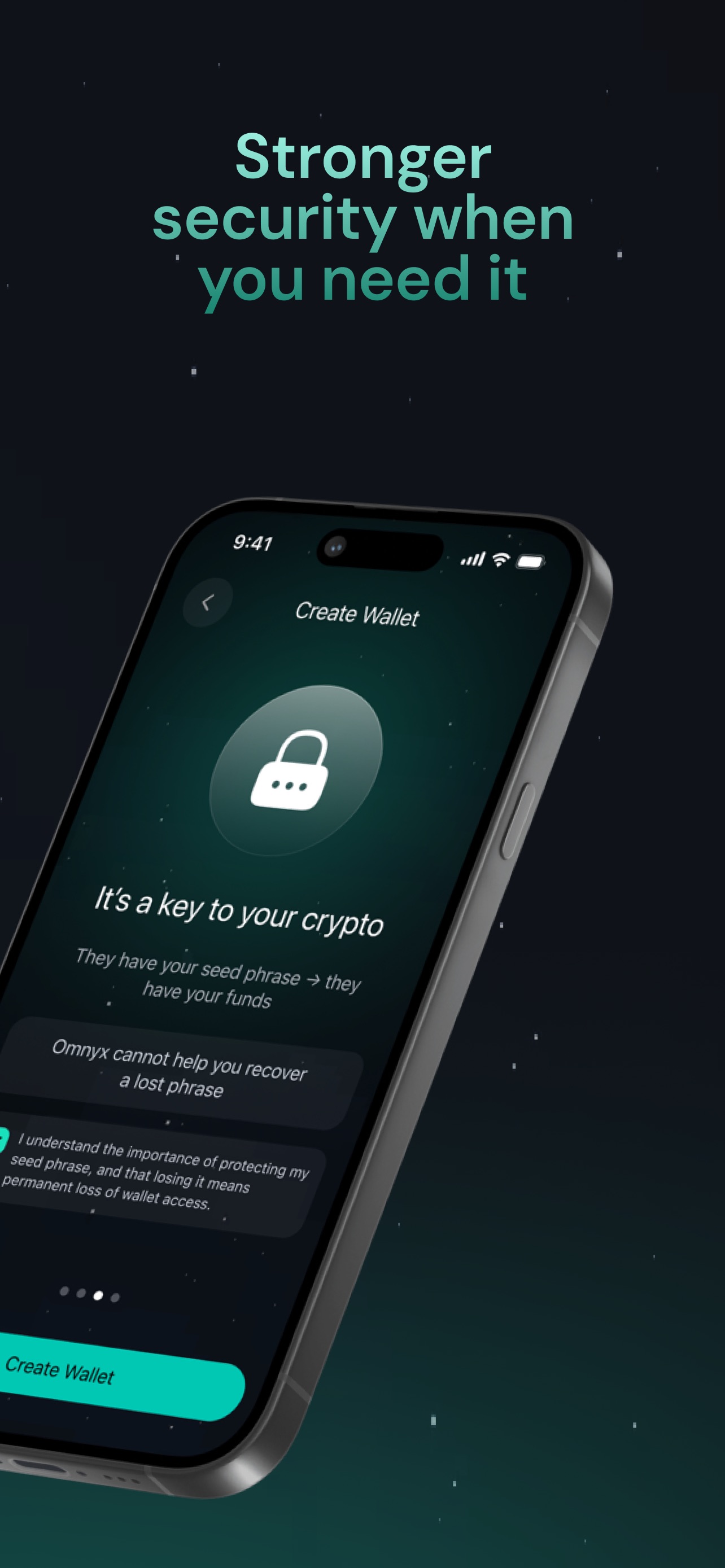Screenshot 2 of Omnyx Wallet