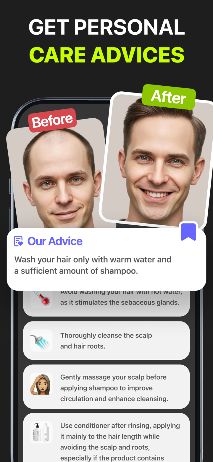 Hairify – AI Hair Scan & Care screenshot 4