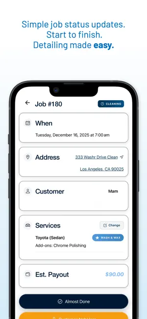 Washr Mobile Pros screenshot 4