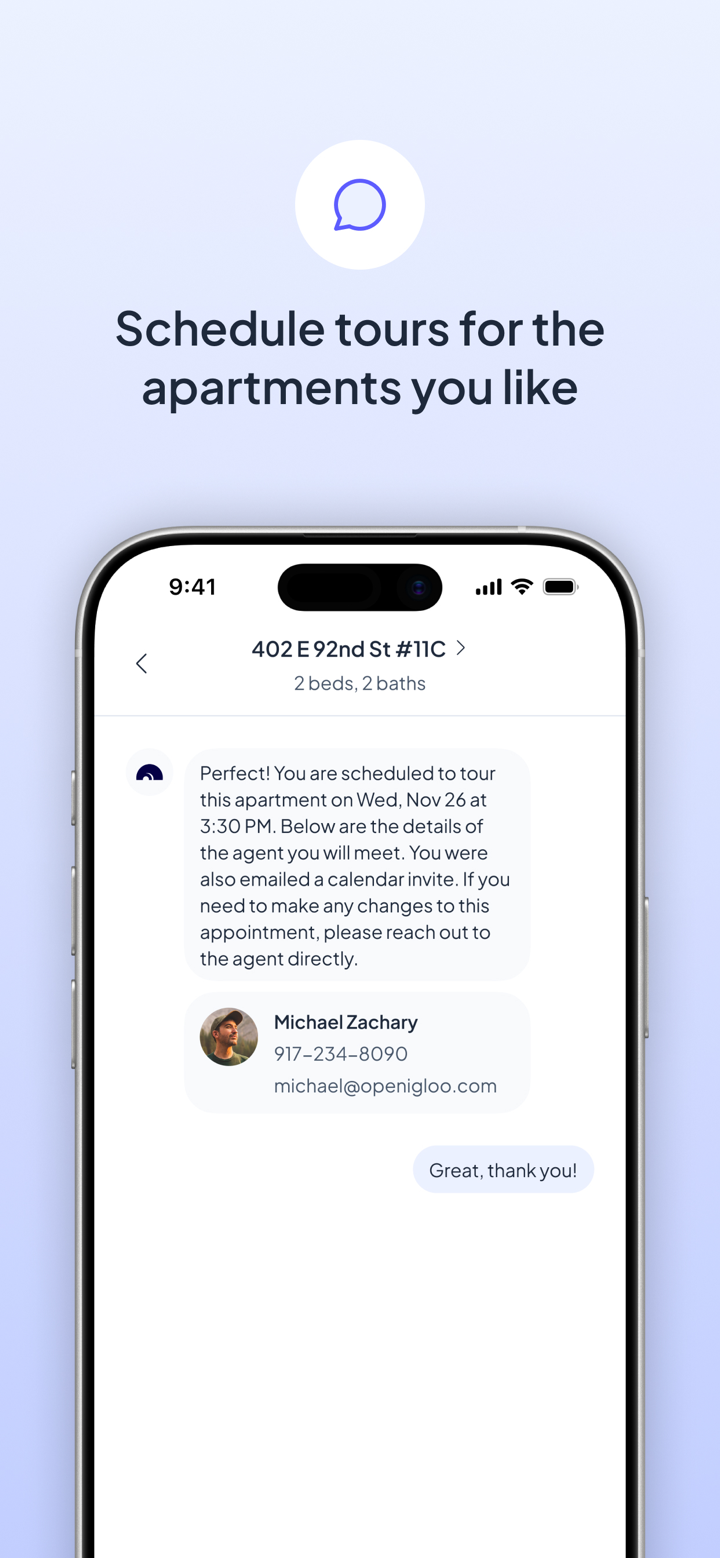 Openigloo NYC Apartment Finder screenshot 5