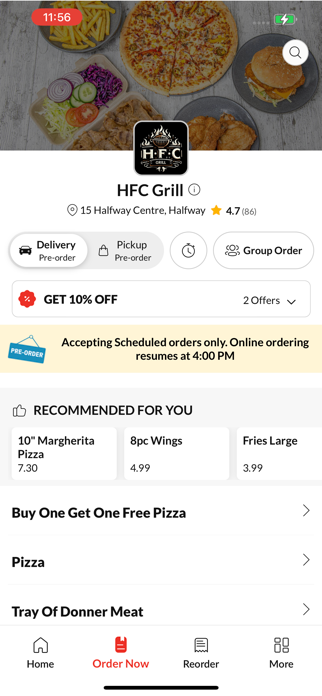 HFC Grill Screenshot 2 of 4