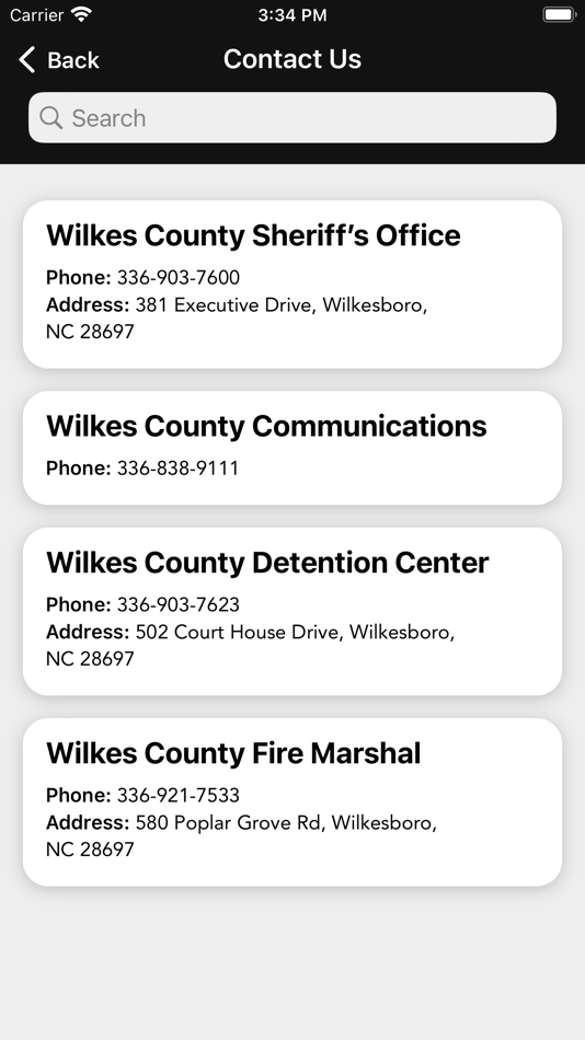 #3. Wilkes County Sheriff NC (iOS) Podle: Wilkes County Sheriff's Office