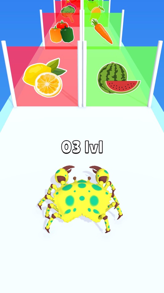 #3. Crab Evolution Run (iOS) 由: Rawky Studios