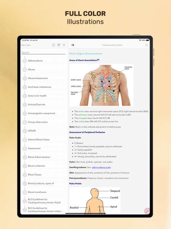 Mosbys PDQ for RN iPad screenshot 3 - Medical app