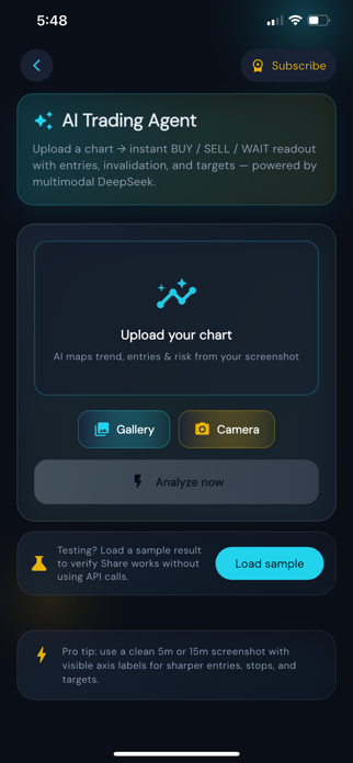 AI Trading Agent Screenshot 2 of 8
