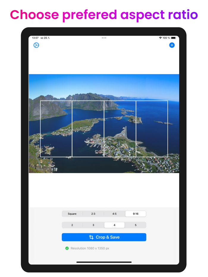 Panorama Split Photo Editor