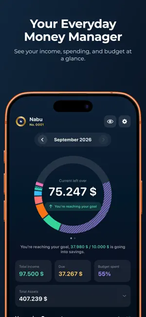 Nabu: Money Manager & Budget screenshot 1