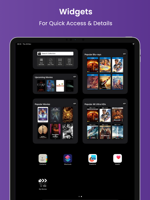 My Movies 6 - Movie & TV List iPad screenshot 8 - Shopping app