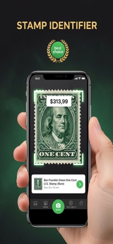 Stamp ID: Scanner & Value screenshot