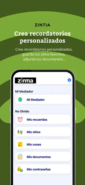 Zintia screenshot 2