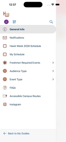 KU Events iPhone screenshot