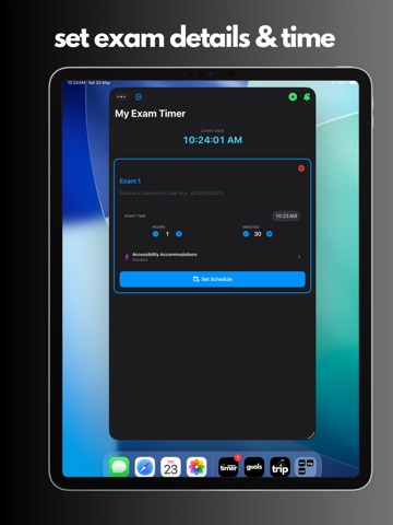 My Exam Timer iPad screenshot