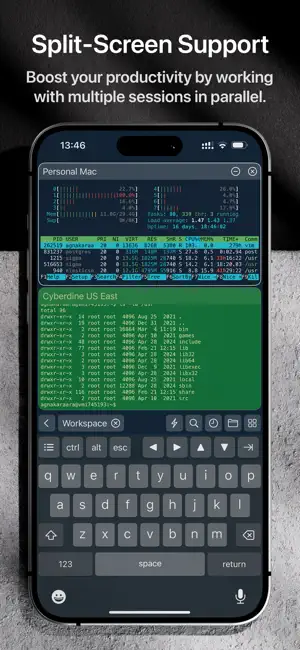 Termix: SSH Client & Terminal iPhone screenshot 6