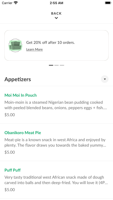 App screenshot