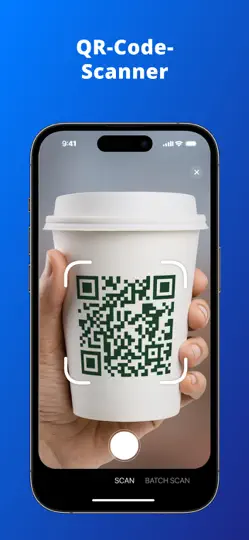 Screenshot von QR Code Scanner Air · Barcode auf dem iPhone 1