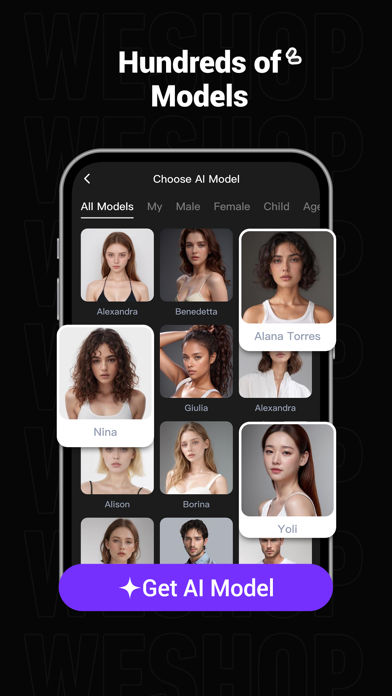 WeShop AI - Swap Face & BG Screenshot